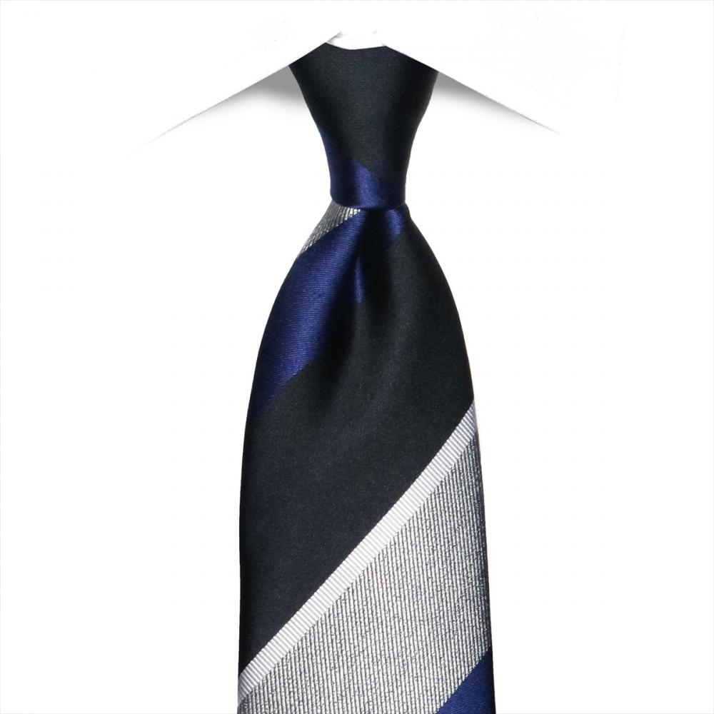 ネクタイ 絹100% グレー ビジネス フォーマル