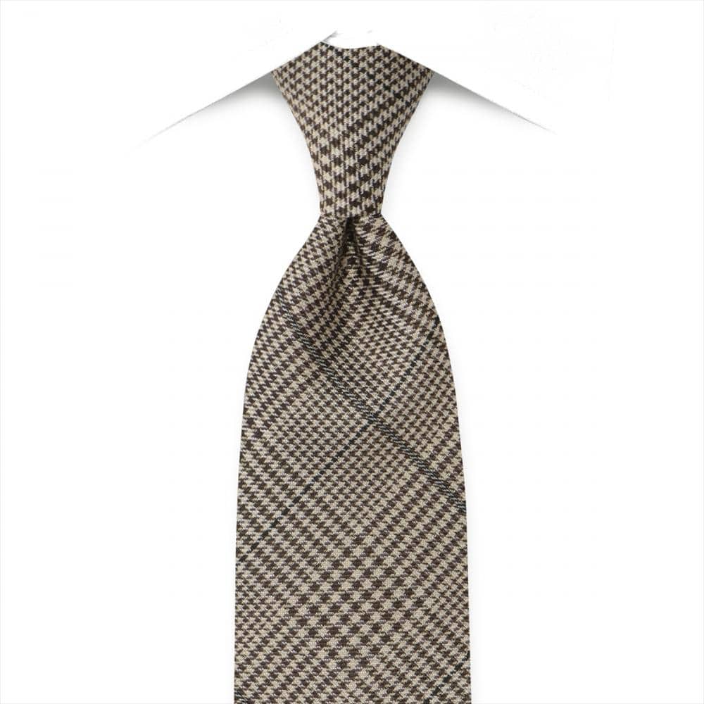 ネクタイ 絹100% ヴィンテージ ブラウン ビジネス フォーマル