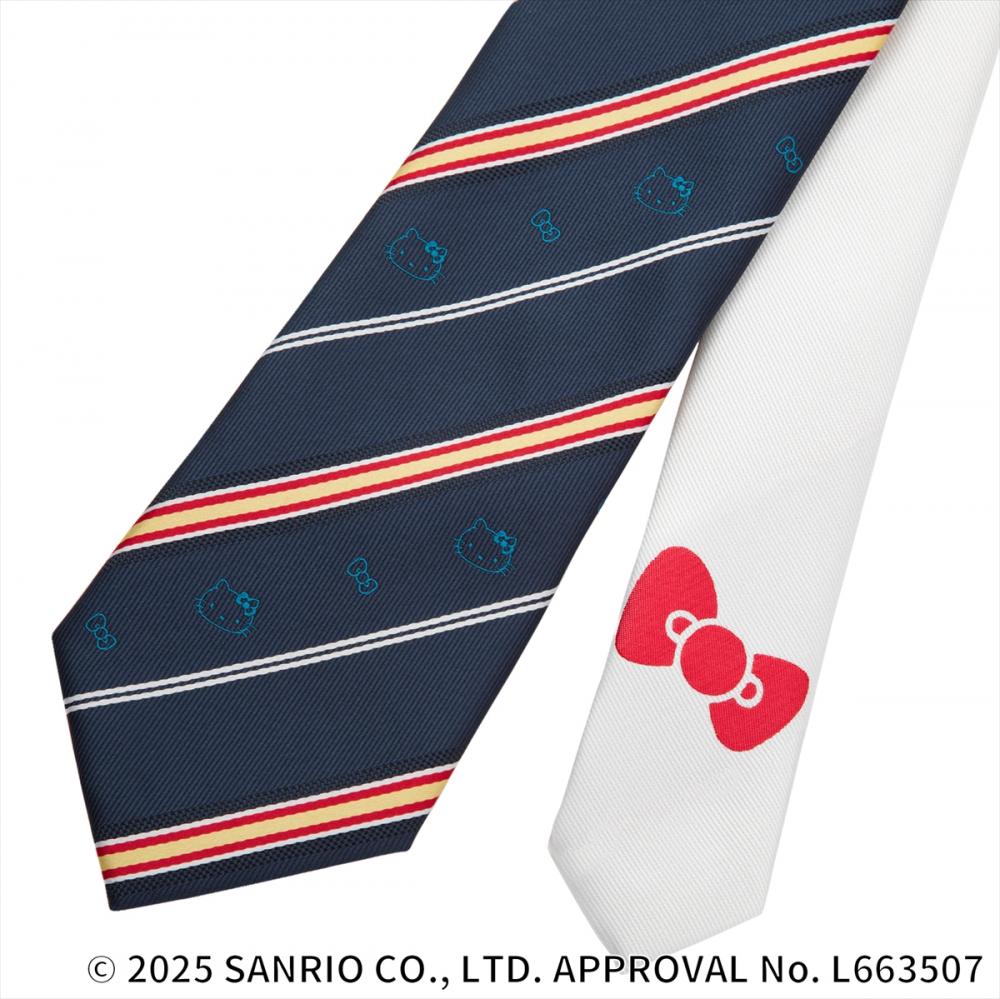 【HELLO KITTY×TOKYO SHIRTS】 サンリオキャラクター ネクタイ チェンジタイ ビジネス ギフト