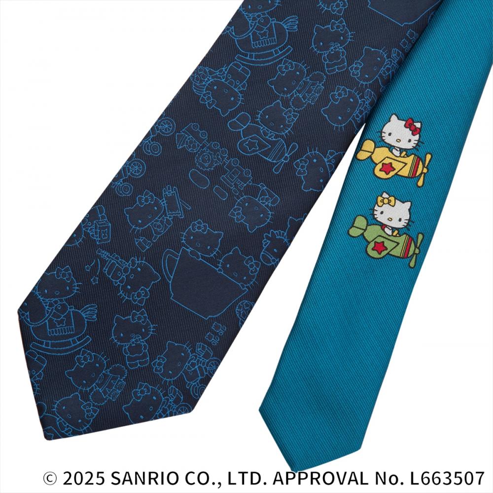 【HELLO KITTY×TOKYO SHIRTS】 サンリオキャラクター ネクタイ チェンジタイ ビジネス ギフト
