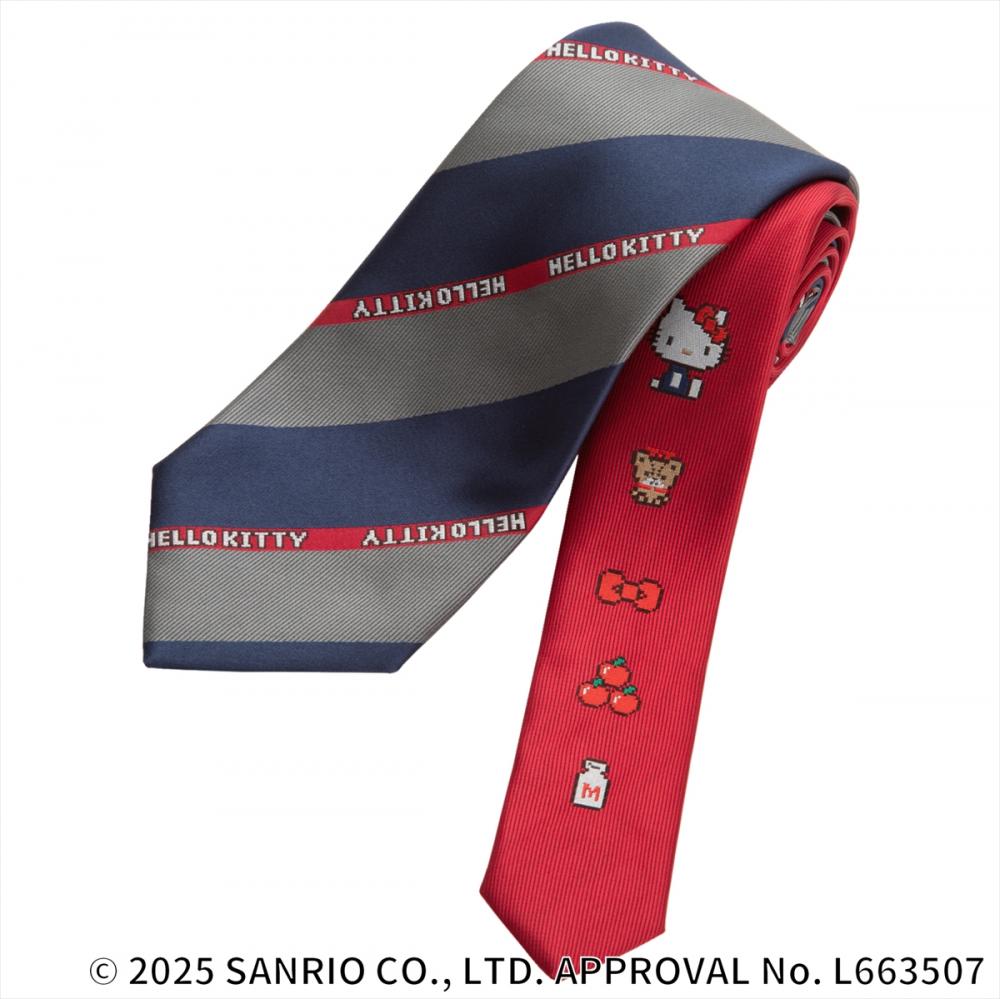 【HELLO KITTY×TOKYO SHIRTS】 サンリオキャラクター ネクタイ チェンジタイ ビジネス ギフト