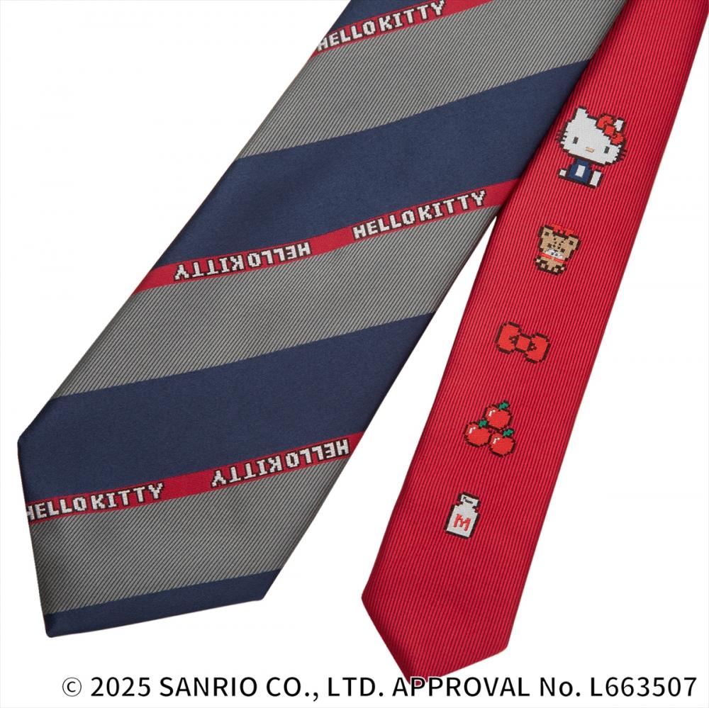 【HELLO KITTY×TOKYO SHIRTS】 サンリオキャラクター ネクタイ チェンジタイ ビジネス ギフト