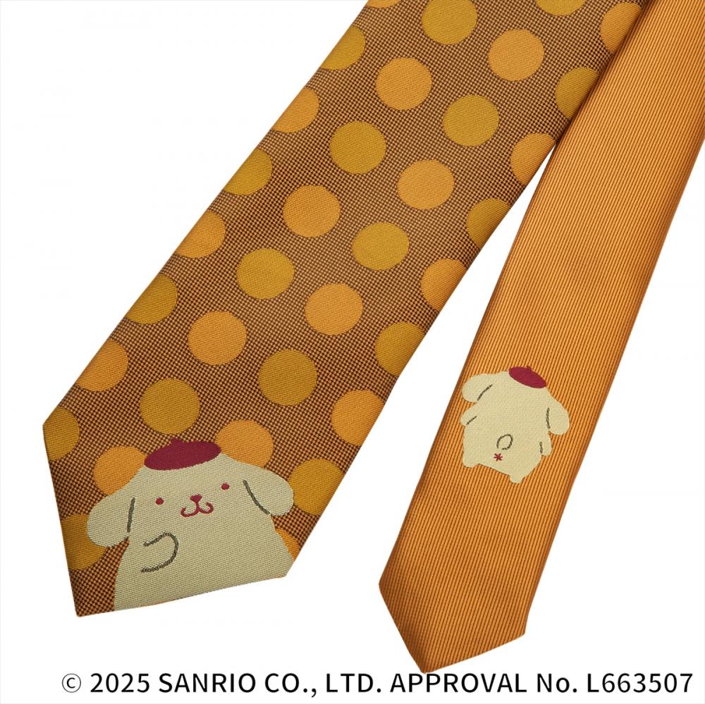 【ポムポムプリン×TOKYO SHIRTS】 サンリオキャラクター ネクタイ チェンジタイ ビジネス ギフト