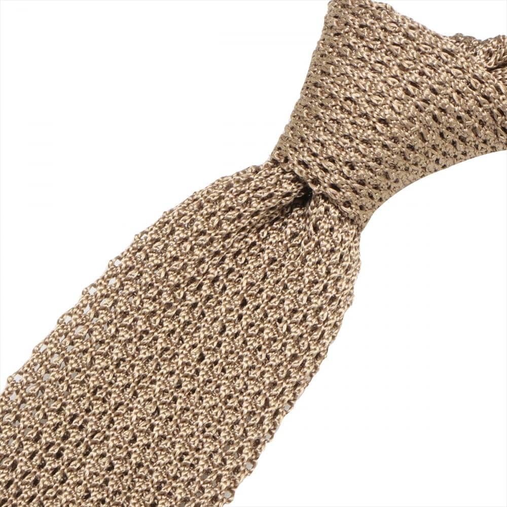 ネクタイ ニットタイ 絹100% ビジネス フォーマル