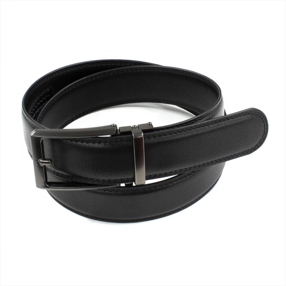 ベルト 牛革 リールロック式 サイズ調節可能 110cm メンズ