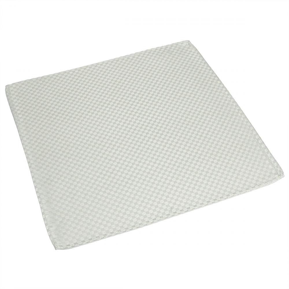 ポケットチーフ ビジネス フォーマル グレー系 織柄