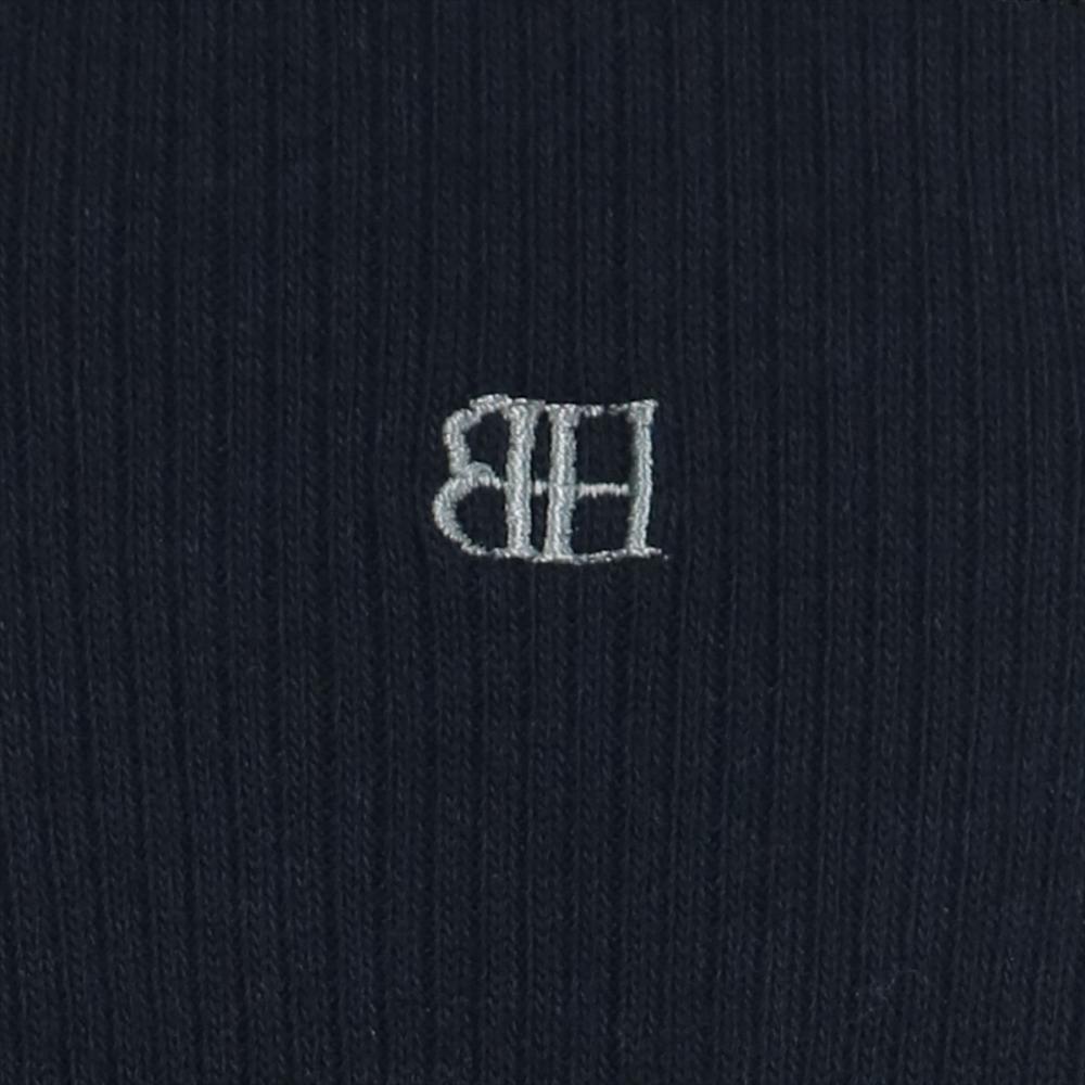 靴下 ソックス 消臭W効果 25-27cm 刺しゅう入り メンズ