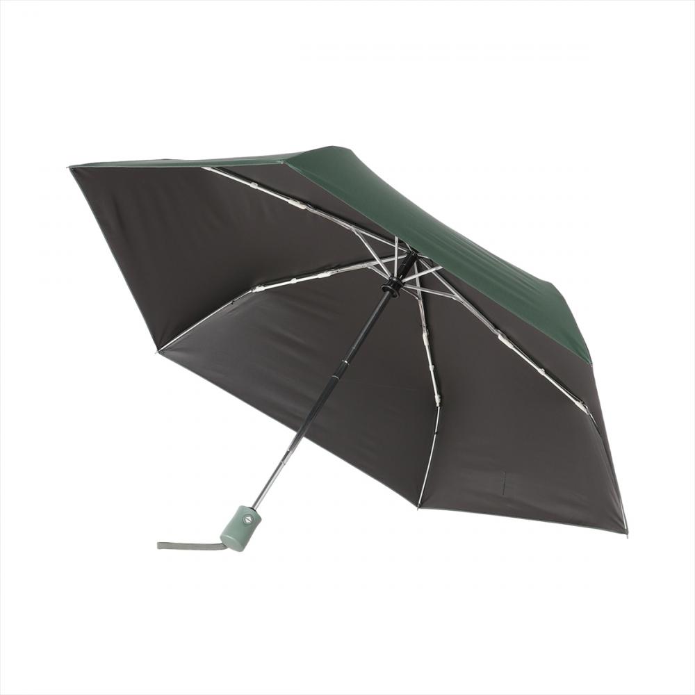 折りたたみ傘 晴雨兼用 UVカット 自動開閉 カラビナ付き
