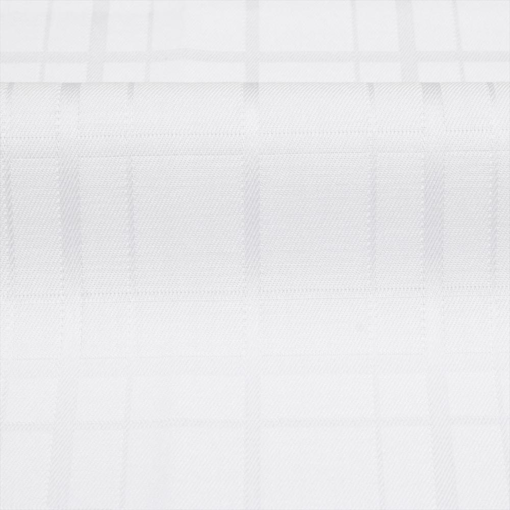 ハンカチ / メンズ / レディース / 日本製 綿100% 白系 大チェック織柄