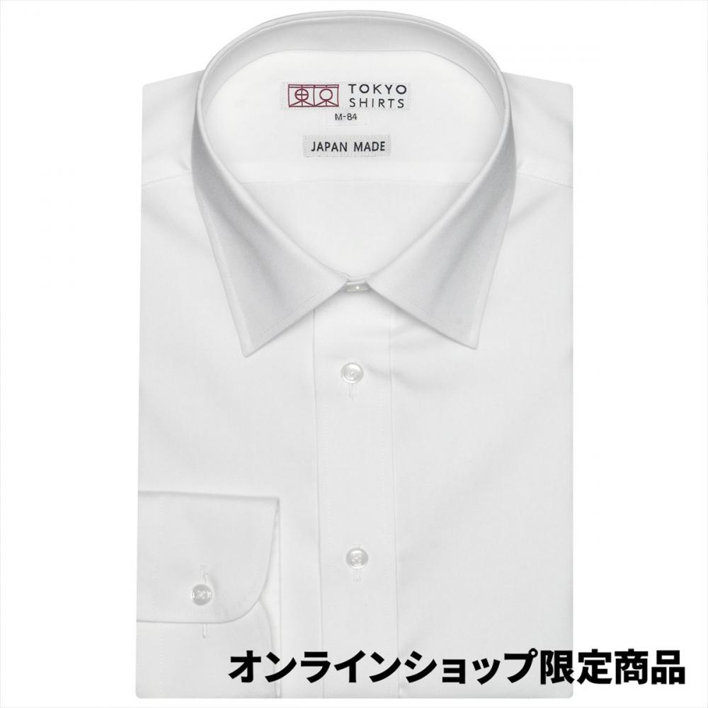 【国産しゃれシャツ】 レギュラー 長袖 形態安定 ワイシャツ 綿100%