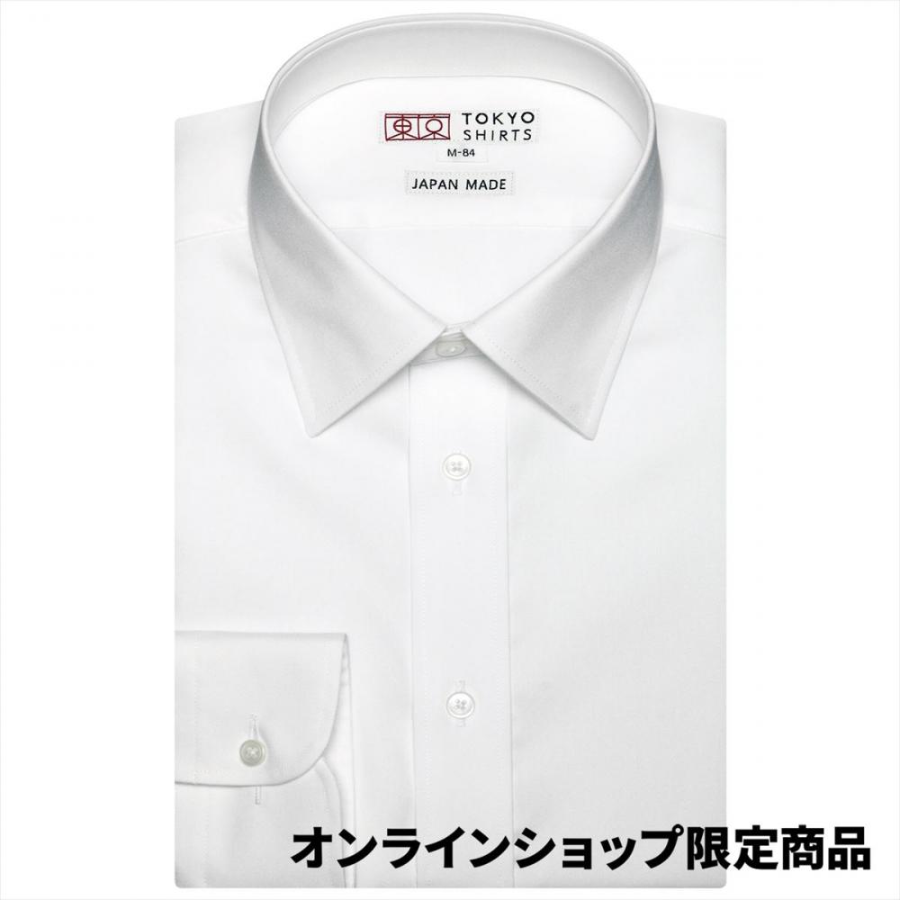 【国産しゃれシャツ】 レギュラー 長袖 形態安定 ワイシャツ 綿100%
