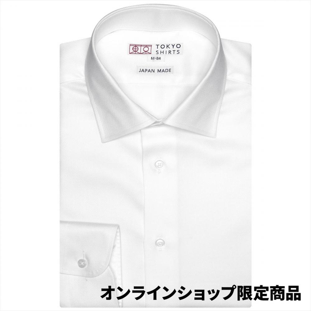 【国産しゃれシャツ】 ワイド 長袖 形態安定 ワイシャツ 綿100%