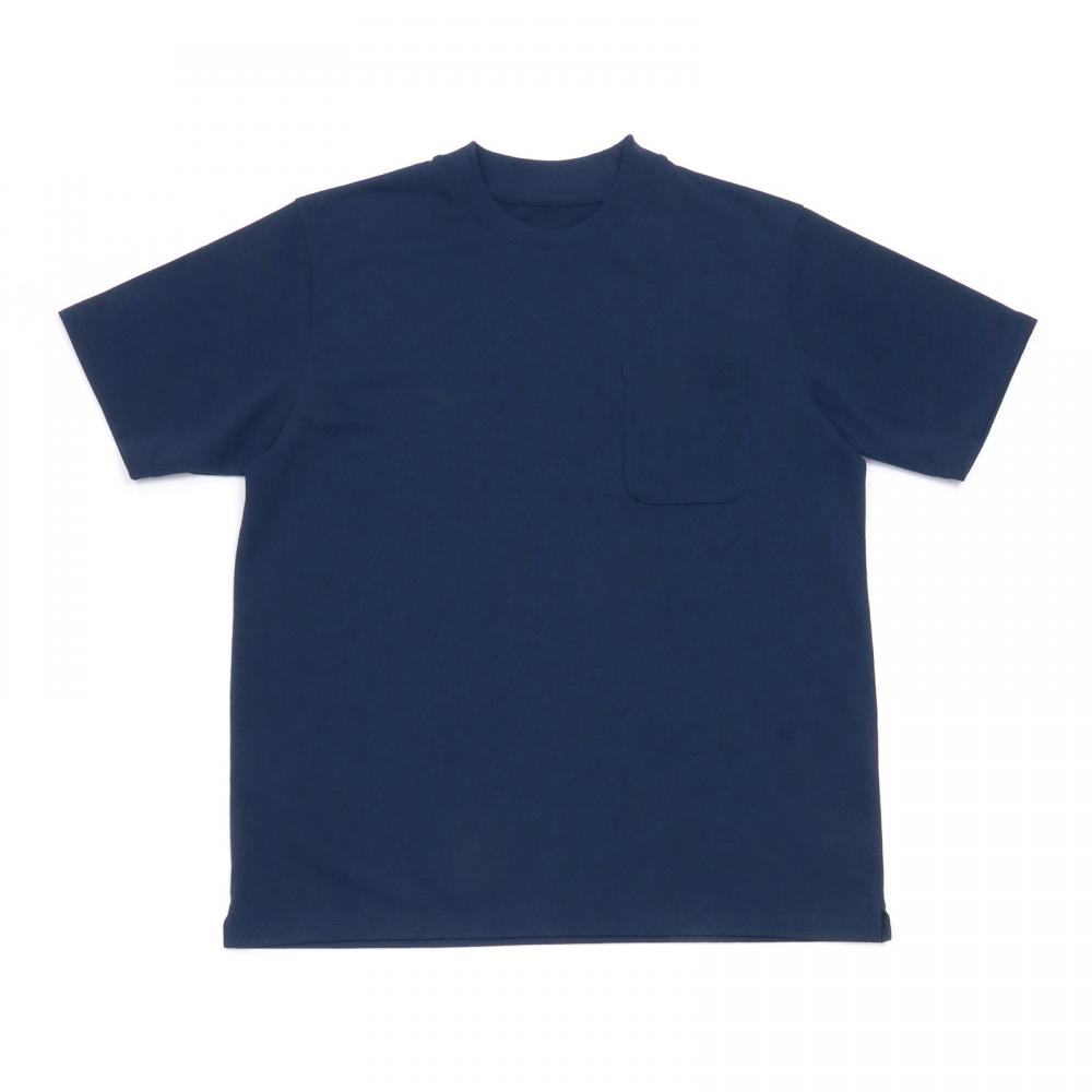 メンズ Tシャツ スマートネック 半袖 ネイビー系(S ブルー): しゃれシャツ東京シャツ公式通販｜ノーアイロン形態安定ビジネスワイシャツ専門店