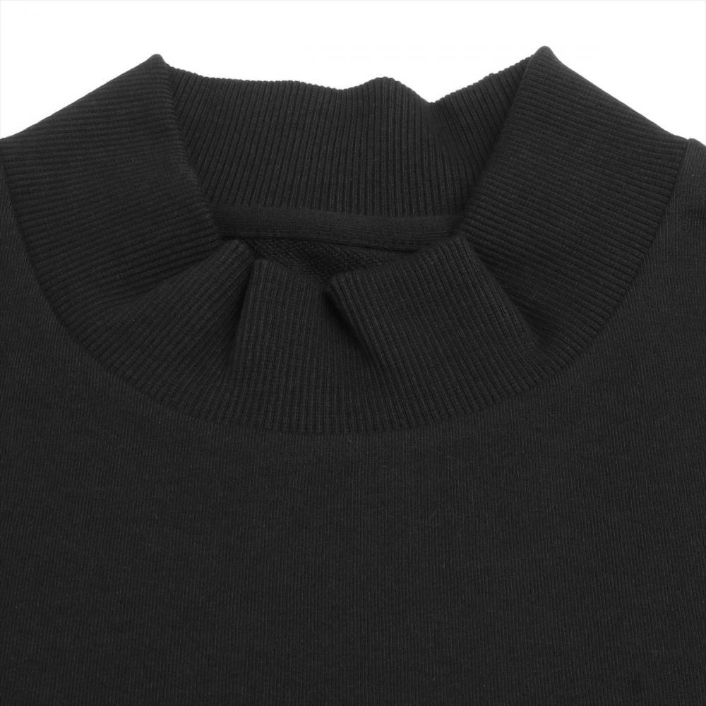 メンズ モックネックスウェット 黒系