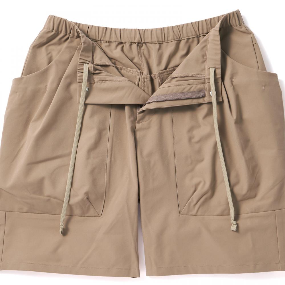 ANATOMICA ベージュ プリーツショートパンツ 30 レディース