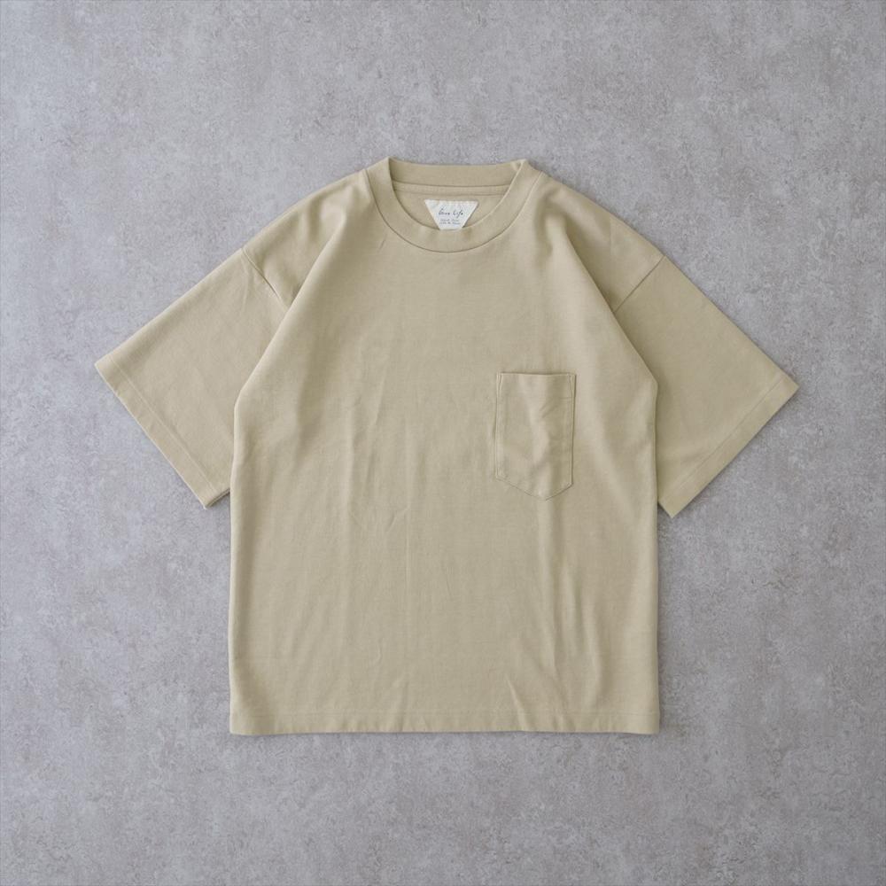 オーガニックコットンダンボールTシャツ＜ベージュ＞(M ベージュ): 東京シャツ公式通販｜ノーアイロン形態安定ビジネスワイシャツ専門店