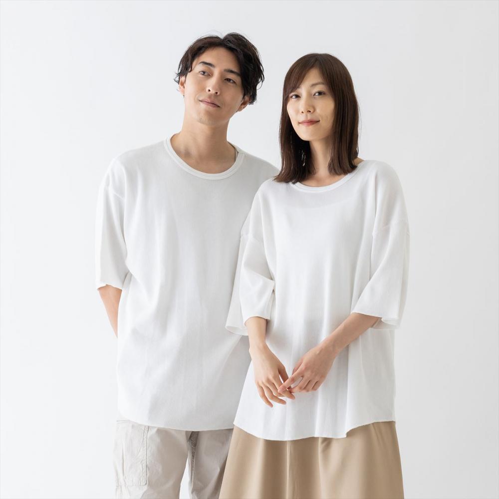 ルオーバー⇡ tシャツ Tシャツ オーガニックコットンワッフルプル