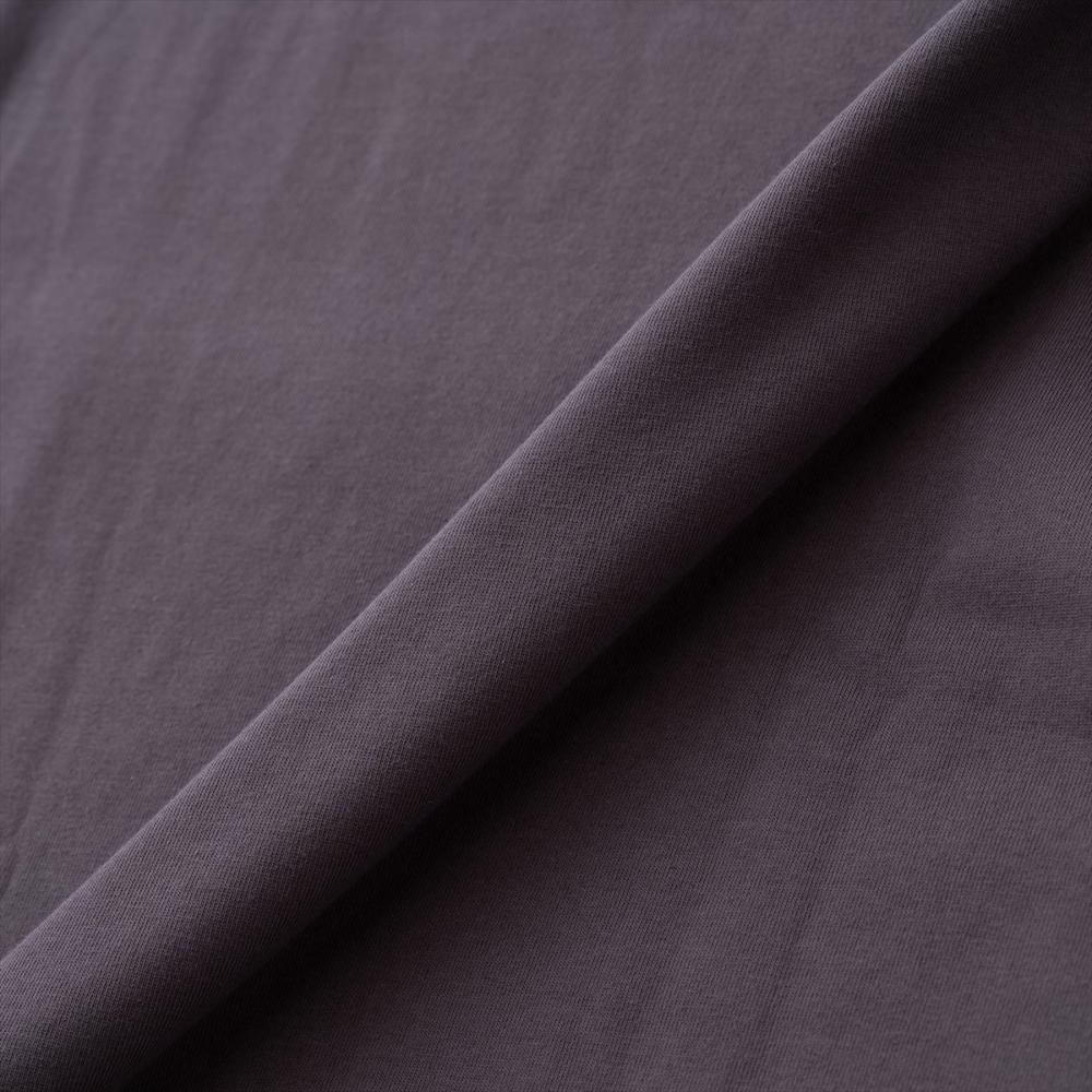 プレーティングクルーネックTシャツ<スレートグレー>