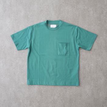 プレーティングクルーネックＴシャツ＜マラカイトグリーン＞